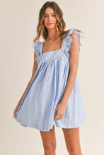 Load image into Gallery viewer, Blair Linen Babydoll Mini Dress