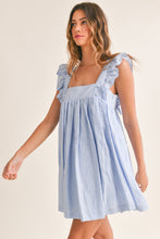 Load image into Gallery viewer, Blair Linen Babydoll Mini Dress