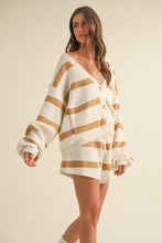 Load image into Gallery viewer, Murphy Sweater Cardigan and Shorts Set