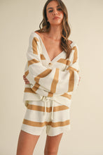 Load image into Gallery viewer, Murphy Sweater Cardigan and Shorts Set