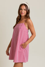 Load image into Gallery viewer, Cherry Gingham Mini Dress