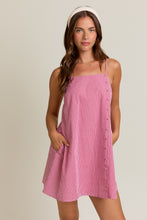 Load image into Gallery viewer, Cherry Gingham Mini Dress