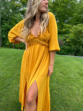 Load image into Gallery viewer, Sunrise Long Sleeve Maxi Dress