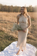 Load image into Gallery viewer, Captivating Crochet Midi Dress