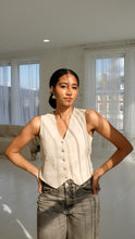 Load image into Gallery viewer, Chandler Linen Vest Top