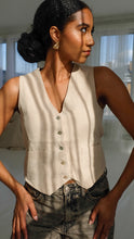 Load image into Gallery viewer, Chandler Linen Vest Top