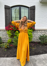 Load image into Gallery viewer, Sunrise Long Sleeve Maxi Dress
