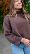 Load image into Gallery viewer, Finley Cotton Rollneck Sweater