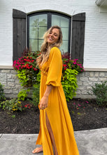 Load image into Gallery viewer, Sunrise Long Sleeve Maxi Dress