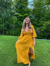 Load image into Gallery viewer, Sunrise Long Sleeve Maxi Dress
