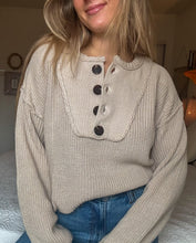 Load image into Gallery viewer, Sweet Home Henley Sweater / BEST SELLER