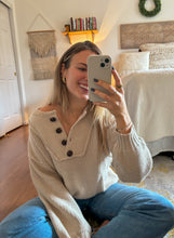 Load image into Gallery viewer, Sweet Home Henley Sweater / BEST SELLER