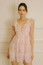 Load image into Gallery viewer, Raspberry Tea Mini Dress