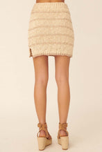 Load image into Gallery viewer, La Playa Knit Mini Skirt