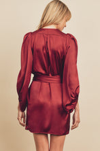 Load image into Gallery viewer, Wrapped In Red Holiday Dress