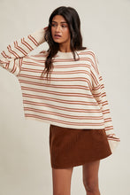 Load image into Gallery viewer, Millie Striped Crewneck Sweater
