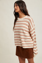 Load image into Gallery viewer, Millie Striped Crewneck Sweater
