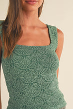 Load image into Gallery viewer, Happy Days Textured Knit Tank
