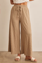 Load image into Gallery viewer, Barcelona Textured Wide Leg Pants
