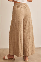 Load image into Gallery viewer, Barcelona Textured Wide Leg Pants
