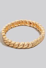 Load image into Gallery viewer, Gold Chain Link Bracelet
