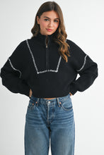 Load image into Gallery viewer, Covington Quarter Zip Sweater
