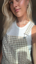 Load image into Gallery viewer, Harvey Gingham Denim Overall
