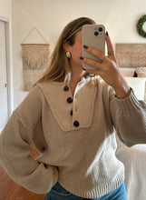 Load image into Gallery viewer, Sweet Home Henley Sweater
