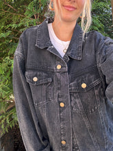 Load image into Gallery viewer, Badlands Oversized Denim Jacket / BEST SELLER
