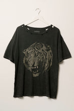 Load image into Gallery viewer, Distressed Oversized Bengal Tee / BEST SELLER
