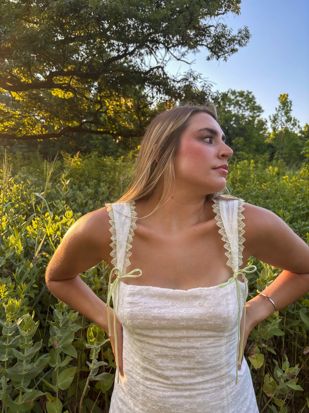 Sweetheart Little White Dress