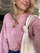 Load image into Gallery viewer, Elouise Pink Loose Fit Sweater
