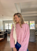 Load image into Gallery viewer, Elouise Pink Loose Fit Sweater
