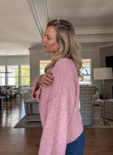 Load image into Gallery viewer, Elouise Pink Loose Fit Sweater
