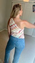 Load image into Gallery viewer, Heaven Multicolor One Shoulder Top
