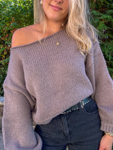 Load image into Gallery viewer, October Boat Neck Sweater
