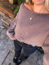 Load image into Gallery viewer, October Boat Neck Sweater
