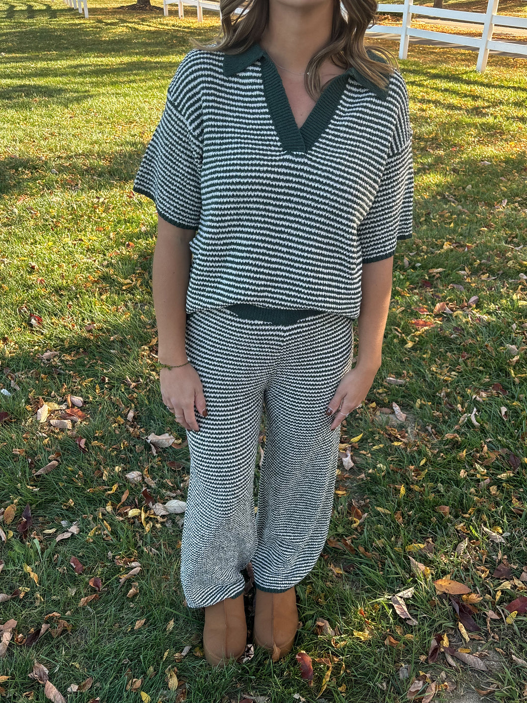 Ryder Striped Sweater Set