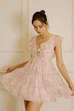 Load image into Gallery viewer, Raspberry Tea Mini Dress
