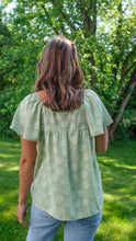 Load image into Gallery viewer, Cottage Garden Textured Blouse
