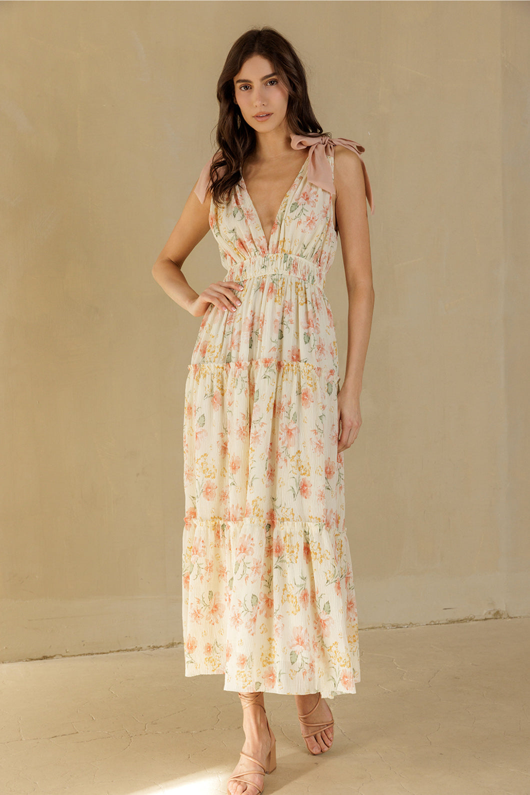 Lily Floral Maxi Dress