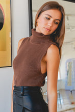 Load image into Gallery viewer, Paris Turtleneck Sweater Tank
