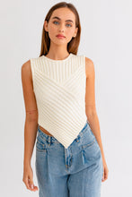 Load image into Gallery viewer, September Breeze Sleeveless Sweater Top
