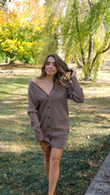 Load image into Gallery viewer, Pine Cardigan Sweater Dress
