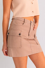 Load image into Gallery viewer, Kendall Cargo Mini Skirt
