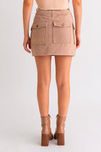 Load image into Gallery viewer, Kendall Cargo Mini Skirt
