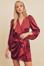 Load image into Gallery viewer, Wrapped In Red Holiday Dress
